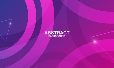 Abstract geometric purple color background. Dynamic shapes composition. Vector illustration