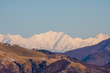 Fototapeta premium snow covered mountains