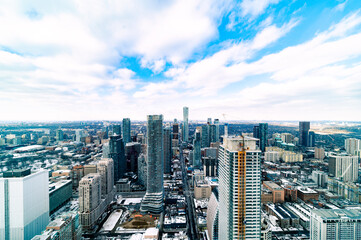 Downtown Toronto buildings 