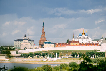 Obraz premium Kazan Kremlin cityscape