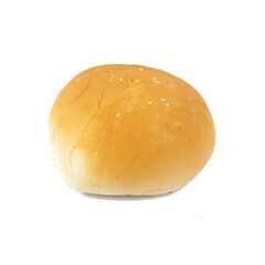 Fresh Homemade Bread and Bakery Products Isolated on White background