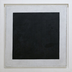 Black square by Kazimir Malevich