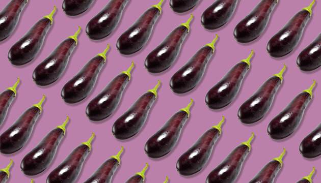 Eggplant Background Eggplant Background