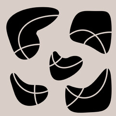 Monochrome spots  for social design