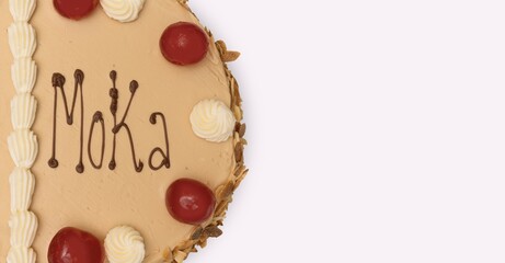 Tarta de moka