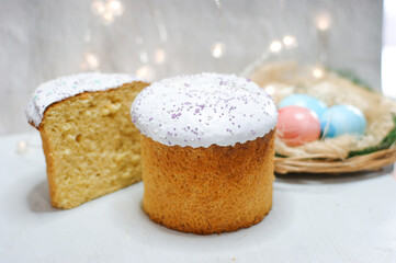 The most delicious Easter cake panettone. 