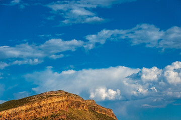 Colorado Sky over Devil's Backbon