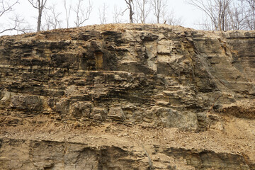 The geological structure is  consists of gneiss metamorphic rocks and granite igneous rocks insert...