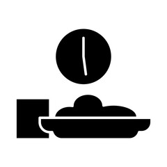Fasting time icon