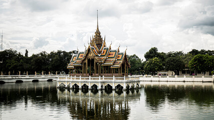 Public musem  Bang Pa-In Summer Palace Ayutthaya Thailand.