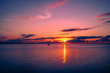 Sunset Over Choctawhatchee Bay