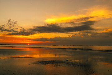 Fototapeta na wymiar Seabrook Island North Beach Sunrise