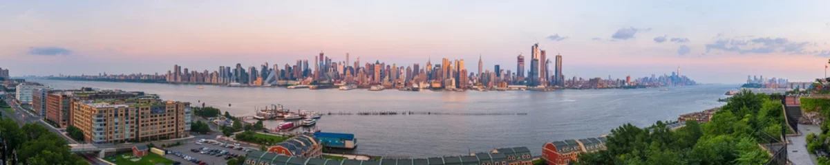 Fotobehang New York New York, New York, USA Midtown Manhattan skyline on the Hudson River  © SeanPavonePhoto