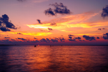 Sunset Over Choctawhatchee Bay