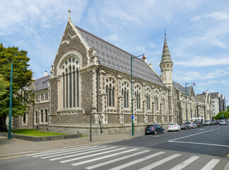 Fototapeta na wymiar Christs College in Christchurch