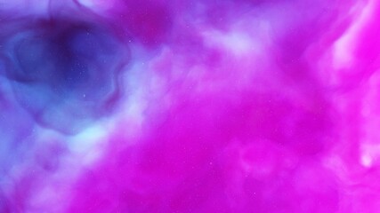 Fototapeta na wymiar science fiction illustrarion, colorful space background with stars, nebula gas cloud in deep outer space 3d render