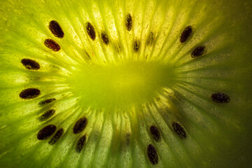 kiwi fruit close up