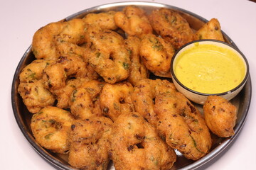 Vada or Medu vada isolated on white Background