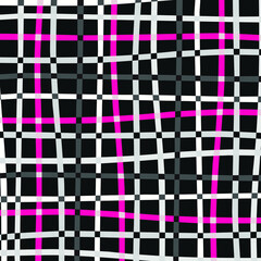 Checkered diagonal plaid pattern. Tartan Plaid Pattern vector illustration. 