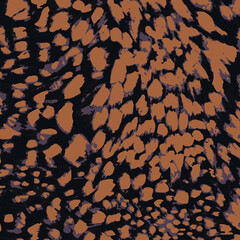 Abstract animal skin leopard seamless pattern design. Jaguar, leopard, cheetah, panther fur. Seamless camouflage background for fabric, textile, design, cover, wrapping.
