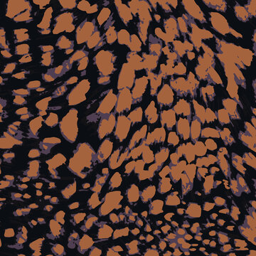 Abstract animal skin leopard seamless pattern design. Jaguar, leopard, cheetah, panther fur. Seamless camouflage background for fabric, textile, design, cover, wrapping.