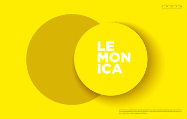 Yellow abstract geometric background design. For cover design, book design, presentation template, website, poster, flyer, advertising, brochure, brand identity etc. Vector EPS 10