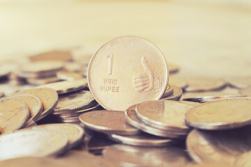 Indian small coins are rupees.