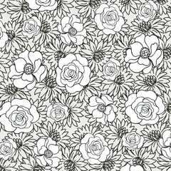 Floral background for textiles.