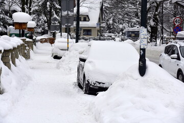 Akcja zima, Zakopane, atak zimy, opady śniegu, śnieżyca
