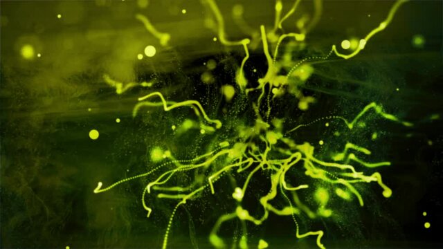 Abstract loopable background, computer generated image