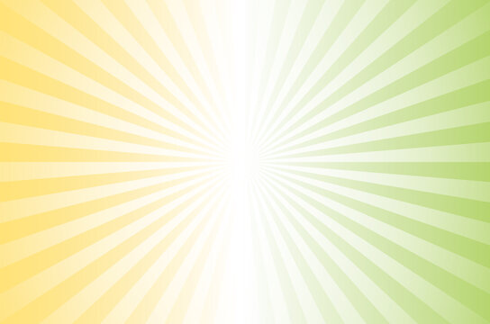 background_image 広告_背景_バック_ベクター イラスト 集中線 黄色 緑 黄緑 グラデーションbright green yellow stripe background image