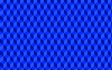 Blue abstract background for 3D figures