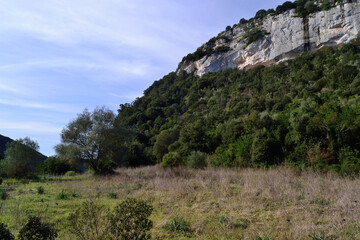 Veduta della valle Badde Olia