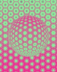 background with circles