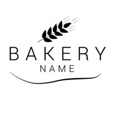 bakery vector logo design template