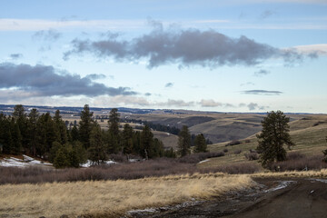 landscape in the mountains