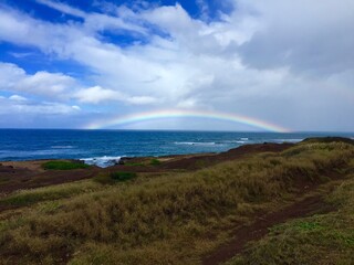 Fototapeta na wymiar Hawaiian Rainbow