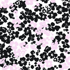 Floral background for textiles.