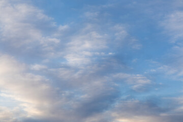 Obraz premium white clouds in the blue sky