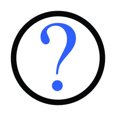 question mark icon design vector