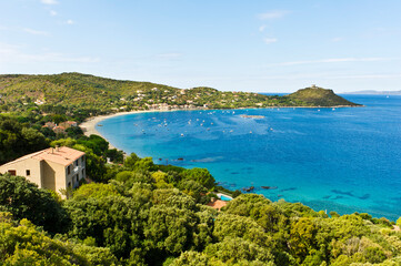 Fototapeta na wymiar Belvedere-Campomoro, Corsica, France