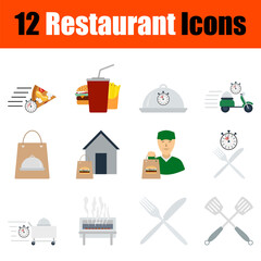 Restaurant Icon Set