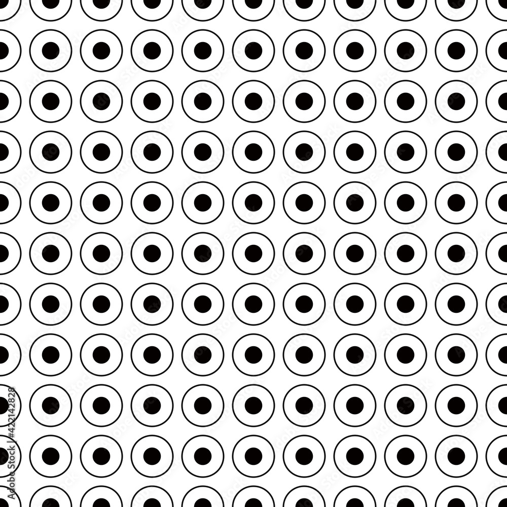 Poster dots pattern. white background. vector.