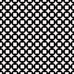 Squares Inside Circles. Simple Pattern.