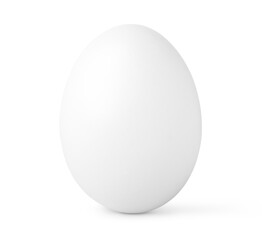 One white egg