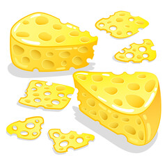 Cheese perforated