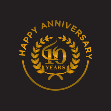 10 years anniversary celebration design with thin number shape, for special celebration event