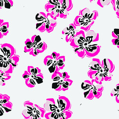 Floral background for textiles.