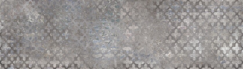 seamless patterned background on cement floor