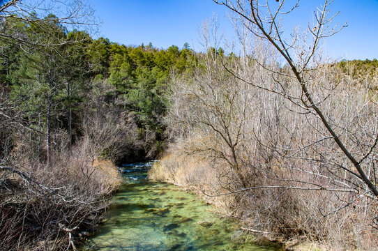 R&iacute;o Tajo, Parque Nacional del Alto Tajo, Zaorejas, Guadalajara, Castilla la Mancha, Espa&ntilde;a